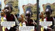 "Wife has returned": Daughter shows younger brother ways to respectfully serve father, TikTok video goes viral