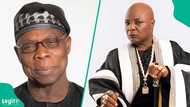 Charly Boy reacts as Obasanjo gets emotional talking about him on Isbae U's podcast
