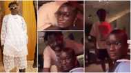 “Carter Efe is that you?” Video of TG Omori and girlfriend on Valentine’s Day trends, fans liken her to a boy