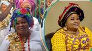 Mama No Network celebrates as she bags chieftaincy title in Ijebuland, fans react to video: "Traditional cult"