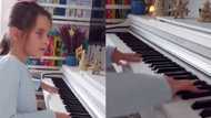 Her talent is stunning: Amazing blind girl who relies on her ears plays piano well, 'killing' people with music