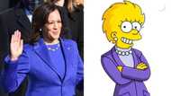 How The Simpsons cartoon predicted Kamala Harris as vice president (see photos)