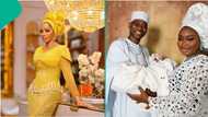 Mo Bimpe reacts as billionaire Okoya's wife Shade showers gifts on her triplets: "House go full"