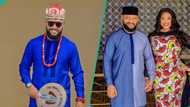 Yul Edochie celebrates Judy Austin on International Women's Day, netizens react: "Shame on you"
