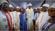 Tinubu visits Lagos monarch after election victory, makes fresh promises to Nigerians