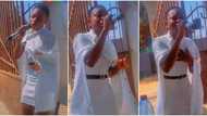 Lady uses sweet voice to sing 'Duduke' at her uncle's wedding, viral video of performance emerges on TikTok