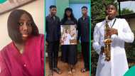 Heartbroken lady shares how her younger brother died while playing football, moves many to tears