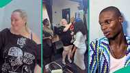 Man shares moment his new oyinbo lover met his first wife and their son for first time, video trends