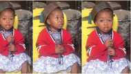 2-year-old girl sings Oniduro Mi with angelic voice in cute video, many say she's perfect on the mic