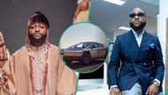 Davido adds Tesla cybertruck to his car collection, video as he shares why he bought it: "I was bored"