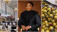 Eniola Badmus shows off lovely hall decor of her 20 yrs on stage party, shares clips of acting journey so far