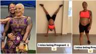 This video scared me: Fans react to old clip of heavily pregnant Uche Ogbodo summersaulting, call her strong