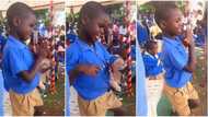 "He looks innocent": Young boy in school uniform dances smoothly in front of crowd, sweet video goes viral
