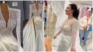 TikToker shares disappointing reveal of N3.1m wedding dress recreation at her final fitting