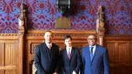 Peter Obi, Ben Bruce meet with UK leaders, ask for help (photos)