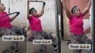 "Is she married?" Agile old woman uses gym equipment to build her muscles, mixed reactions trail video