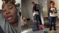 "He packed his suitcase": Little boy calls the cops to take him to another family, mum stares in shock
