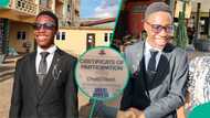 University of Ibadan law student who just got admission participates in competition, shares outcome