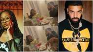 Nigerian singer Tems and Canadian rapper Drake spotted eating together in new video, Nigerians react