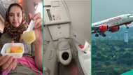 Air India: Lady who took economy flight with husband shares what she noticed about plane’s toilet