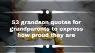 53 grandson quotes for grandparents to express how proud they are