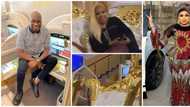 I've only met Bobrisky twice in my life: Mompha opens up, shares old clip of 1st meeting with the crossdresser