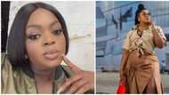 Nollywood actress Eniola Badmus celebrates new month in chic monochrome ensemble