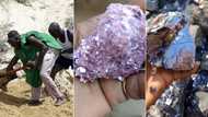 "You are rich": Lucky workers in Edo dig out expensive Lithium from ground, arrange them in bags, video trends