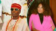 Wizkid’s partner Jada P silently announces the new car in their garage, netizens react: “He didn’t shout”