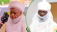 “This is the village chief”: Sultan of Sokoto makes joke about Tinubu’s ADC, Video trends