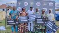 Orijin Pays Courtesy Visit to Ataoja Of Osogbo, Empowers Indigenes with Millions