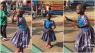 "The aim is not to sweat": Kid wearing gown dances with ease, moves gently to song in funny way