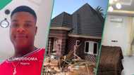 Young man builds house, puts imported chairs inside, furnishes bedroom like 5-star hotel