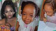 Little girl cries as mum refuses to help her do assignment, says she only trusts teacher's words