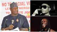 Wizkid, Burna Boy top list as Buhari's minister names Nigerian musicians who passed through him