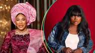 Funke Akindele turns up at Faithia Williams’ 55th birthday amid feud rumours
