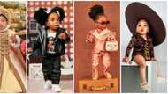 Fashion for kids: 10 adorable outfits Toyin Lawani's daughter Eleora rocked for her 1st birthday