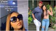 "Na today e pain you?" Regina Daniels stirs reactions as she replies those saying she married her grandpa