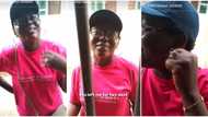 "Where have you been?" Nigerian man questions wife as she returns home after 3 days, refuses to let her in