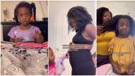 "How did the baby appear in your belly?" 5-year-old girl asks her pregnant mum in viral video