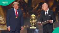 US president Donald Trump receives FIFA’s peace prize, says it is greatest honour of his life