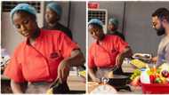 "I stood by her": Funny man photoshops himself into Hilda's photo, claims he was there during cookathon