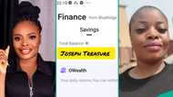 Lady using Opay Safebox shows interest she earned after she didn’t withdraw her savings for months