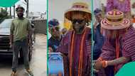 BBNaija star Imisi, others react as Abu Abel receives chieftaincy title in Ogun
