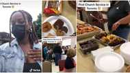 "Serve yourself": Nigerian lady shares her experience after attending a church in Canada for the first time