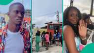 University of Lagos students spend time at the beach together, reunite with classmates