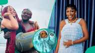 Portable’s wife Bewaji celebrates singer’s babymama Ashabi’s newborn daughter: “Big mummy loves you”