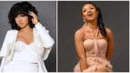 BBNaija star Liquorose glams up in pink tulle in new Instagram photos