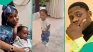 Mohbad's son shows his leg works in heartwarming dance video with Iyabo Ojo's daughter, Priscilla