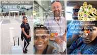 "I tap from this grace": Lady packs her bags, flies to Switzerland to be with Oyinbo man, shares video
